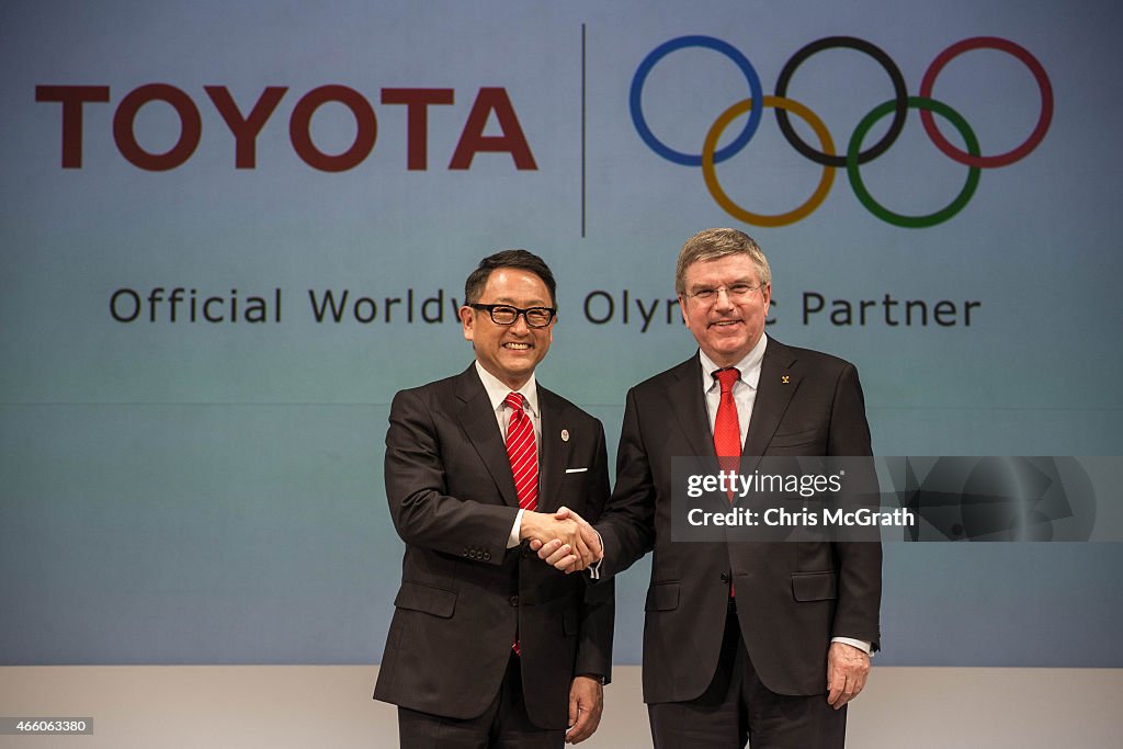 TOYOTA Signs Up As Olympic TOP Sponsor