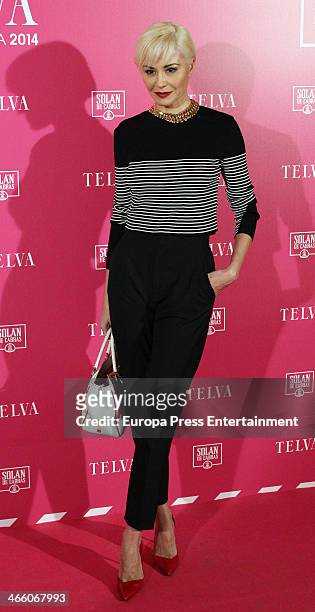 Juncal Rivero attends 'T de Telva' Beauty awards 2014 at the Palace Hotel on January 30, 2014 in Madrid, Spain.