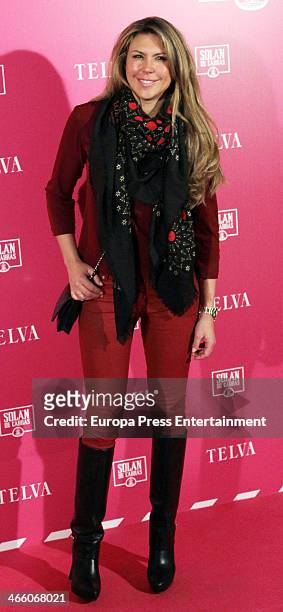 Patricia Olmedilla attends 'T de Telva' Beauty awards 2014 at the Palace Hotel on January 30, 2014 in Madrid, Spain.