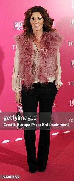 Veronica Mengod attends 'T de Telva' Beauty awards 2014 at the Palace Hotel on January 30, 2014 in Madrid, Spain.