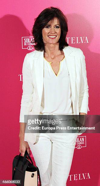 Nuria March attends 'T de Telva' Beauty awards 2014 at the Palace Hotel on January 30, 2014 in Madrid, Spain.