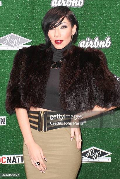 Bridget Kelly attends the Roc Nation Sports & Airbnb Present Welcome to New York At the 40/40 club on January 30, 2014 in New York City.