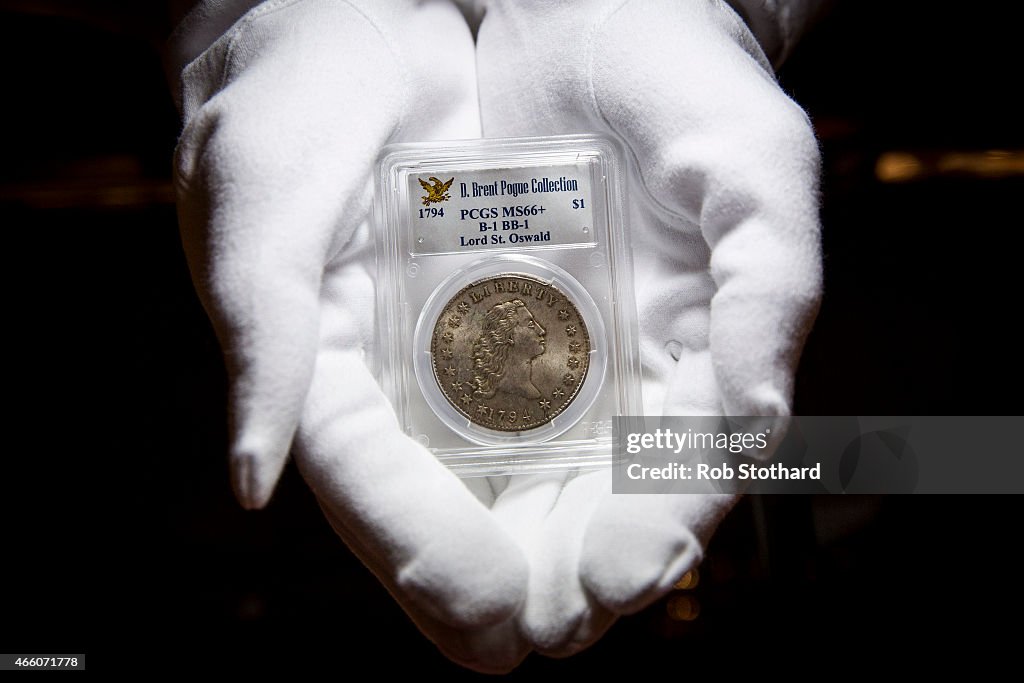 $100 Million Coin Collection Previews At Sothebys