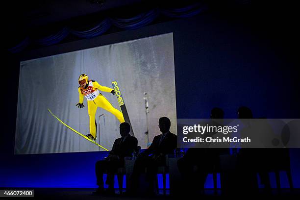 President of the International Olympic Committee Thomas Bach, IOC Member, IOC Marketing Commission Chairman, President, Japanese Olympics Committee...