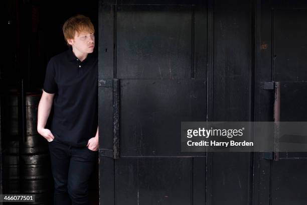 Actor Rupert Grint is photographed for the Sunday Times magazine on August 7, 2013 in London, England.