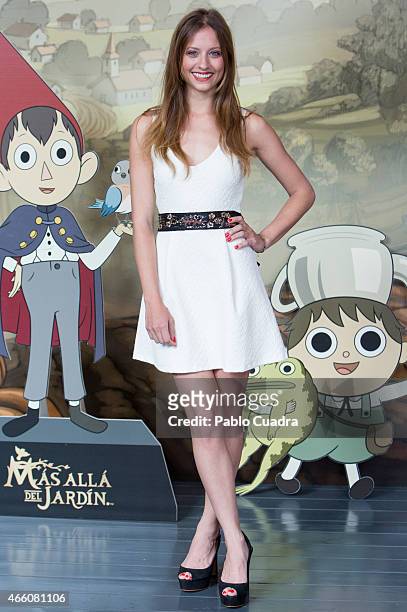 Spanish actress Michelle Jenner attends the 'Mas Alla del Jardin' photocall at Maradero on March 13, 2015 in Madrid, Spain.