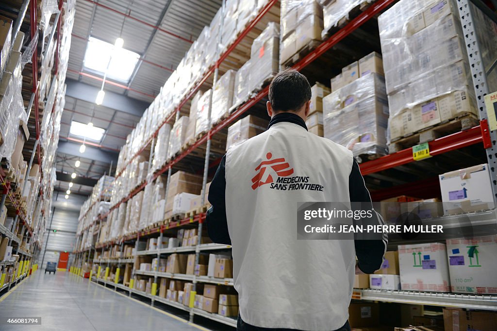 FRANCE-AID-HEALTH-DOCTORS-WITHOUT-BORDERS-MSF-LOGISTICS-PLATFORM