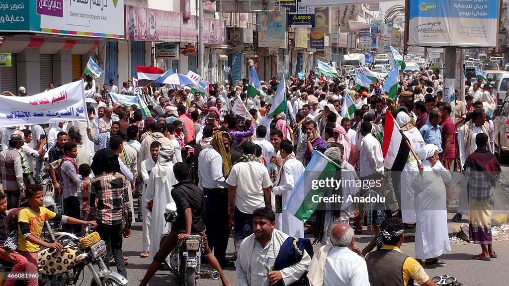 Protest in Yemen after Friday prayer