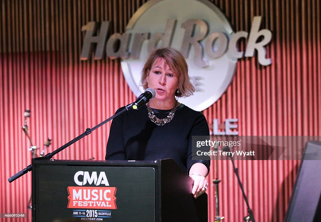 2015 CMA Music Festival - Press Conference