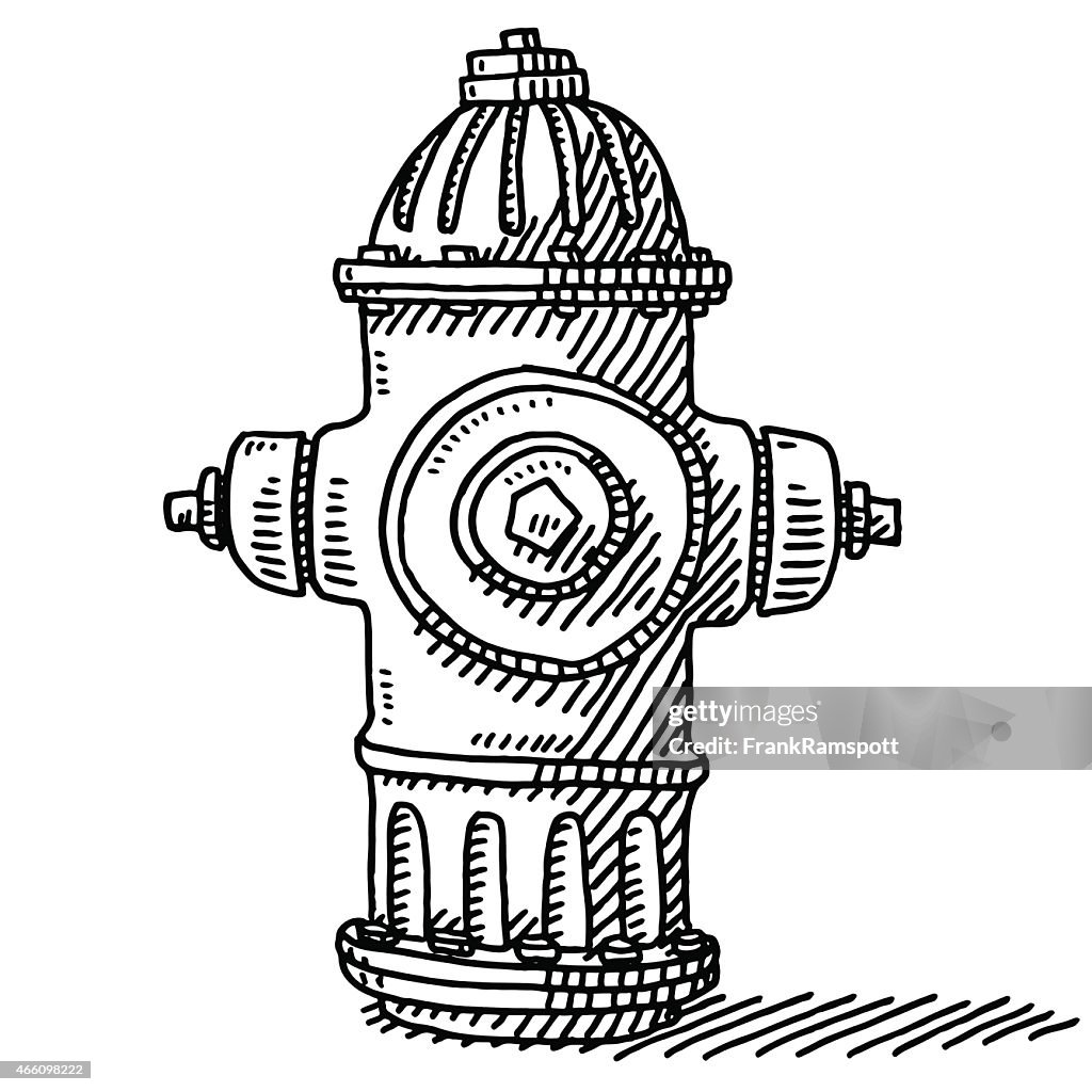 Fire Hydrant Drawing