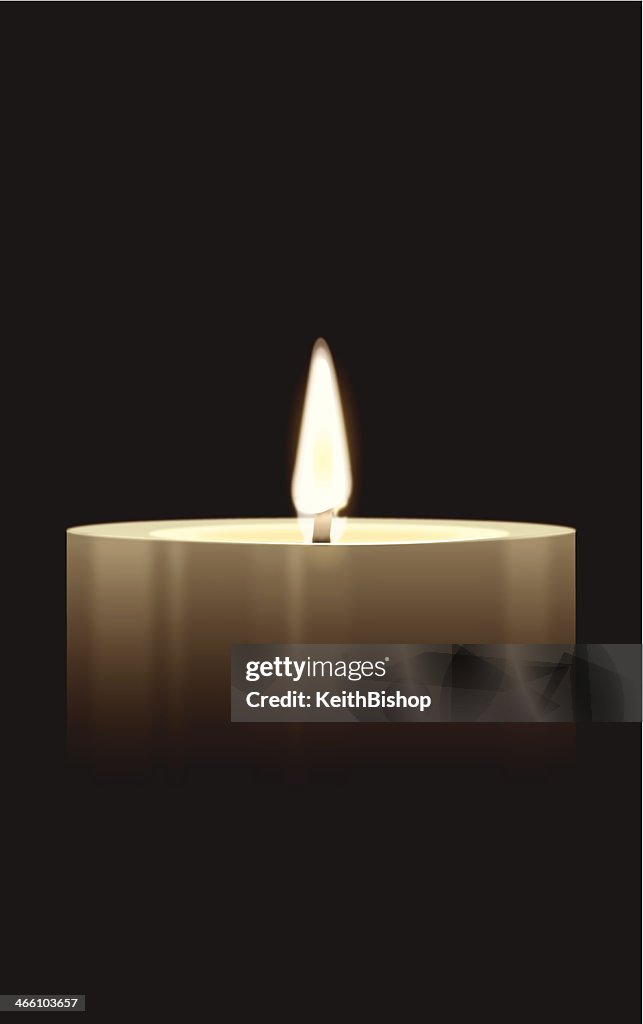 Candle - Burning Flame Background