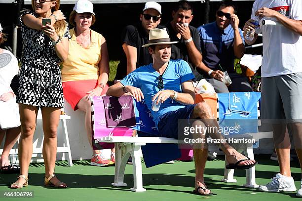 Actor Timothy Olyphant, attends the 11 th Annual Desert Smash Hosted By Will Ferrell Benefiting Cancer For College at La Quinta Resort and Club on...
