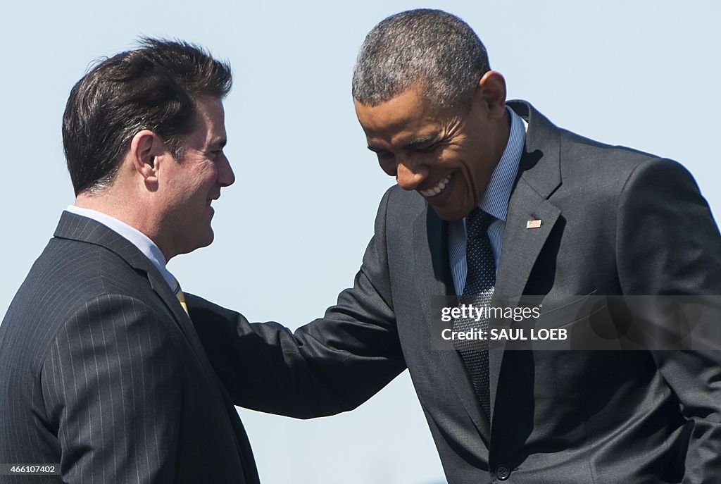 US-POLITICS-OBAMA-ARRIVAL