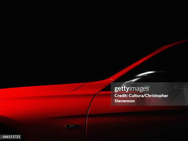 red sports car - sports car interior stock pictures, royalty-free photos & images