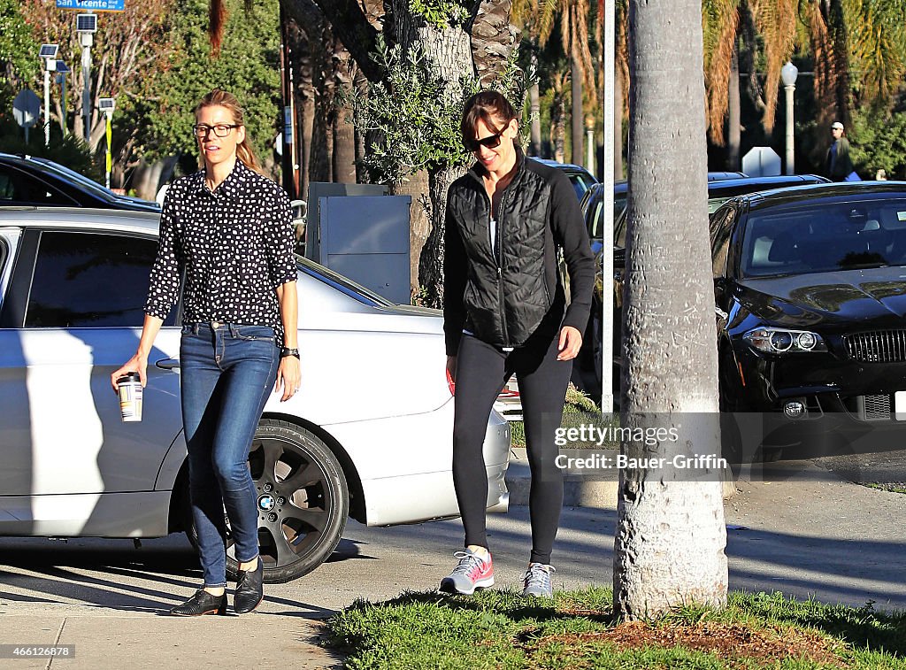 Celebrity Sightings In Los Angeles - March 13, 2015