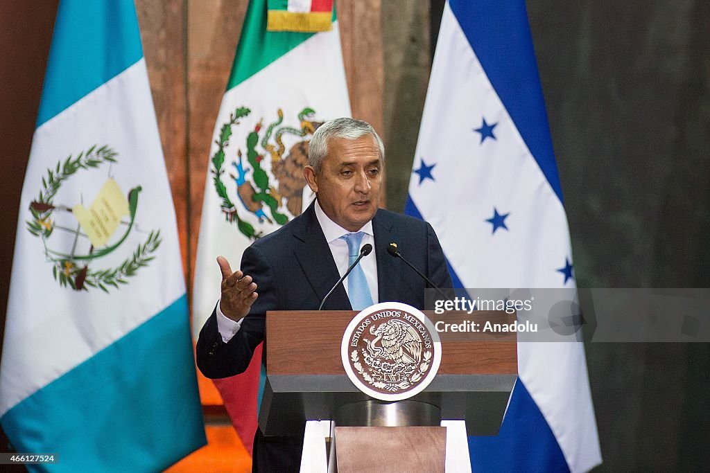 President of Guatemala Otto Perez Molina visits Mexico