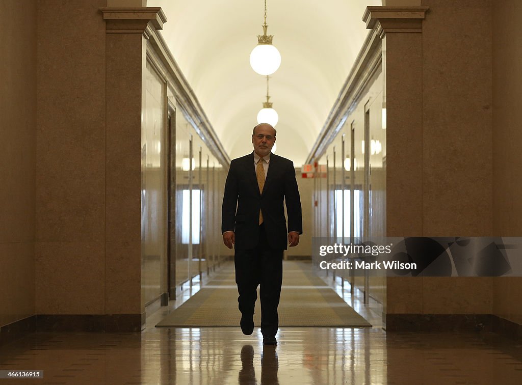 Ben Bernanke Ends His Tenure As Chairman Of The Federal Reserve