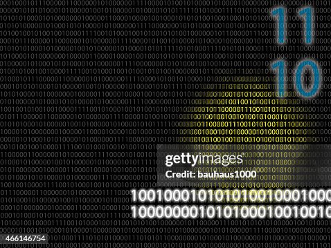 Binary Code Background Binary Code Background