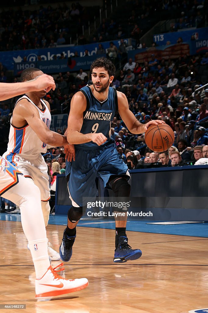 Minnesota Timberwolves v Oklahoma City Thunder