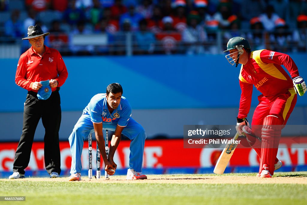 India v Zimbabwe - 2015 ICC Cricket World Cup