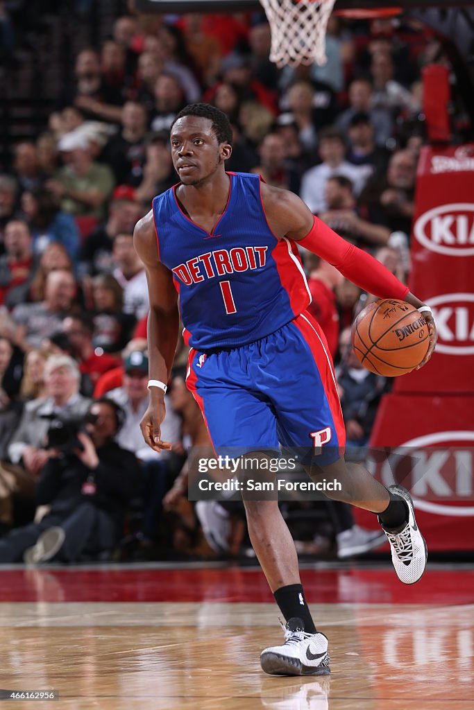 Detroit Pistons v Portland Trail Blazers