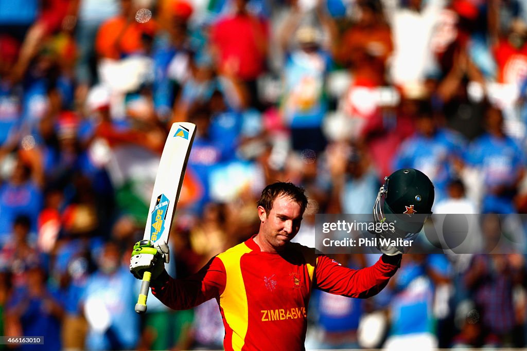 India v Zimbabwe - 2015 ICC Cricket World Cup