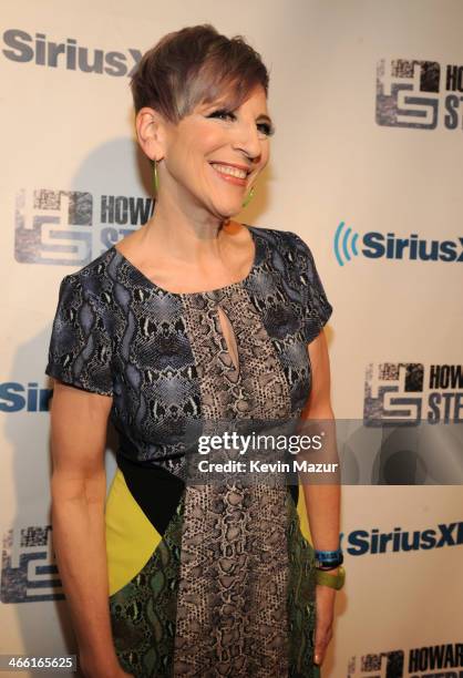 Lisa Lampanelli attends "Howard Stern's Birthday Bash" Presented By SiriusXM, Produced By Howard Stern Productions at Hammerstein Ballroom on January...