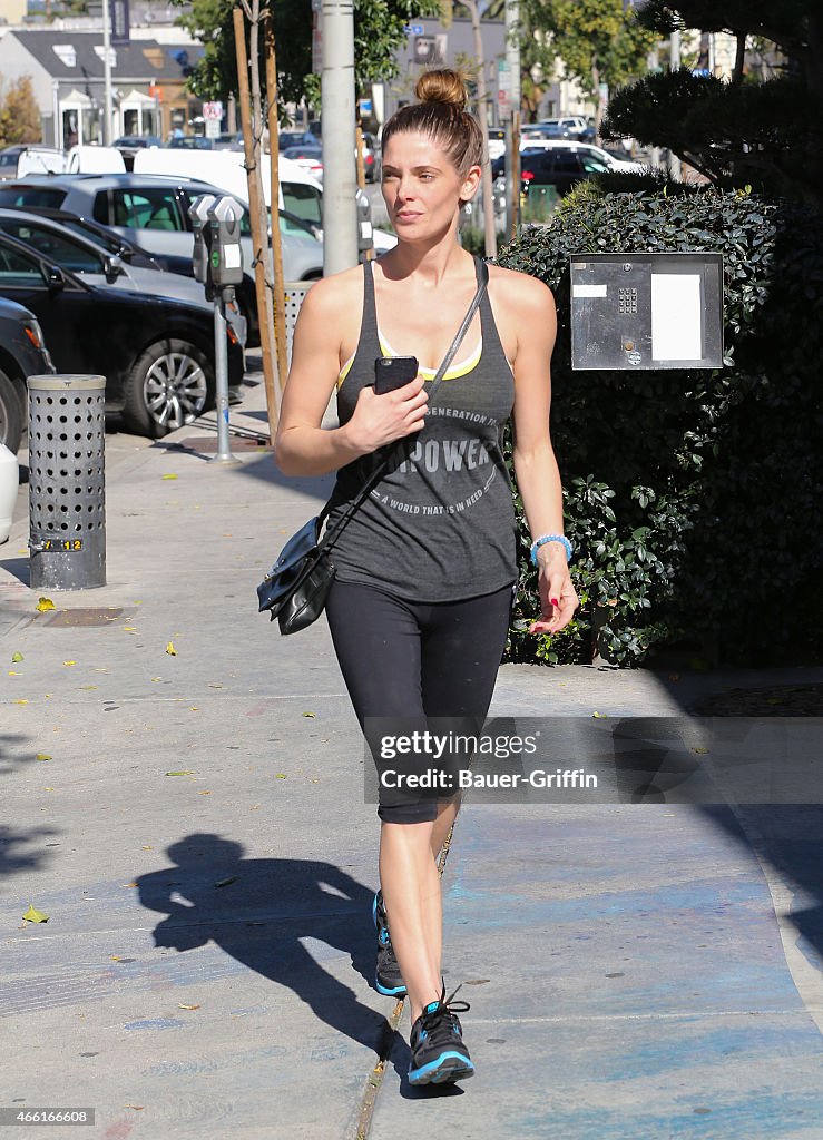 Celebrity Sightings In Los Angeles - March 13, 2015