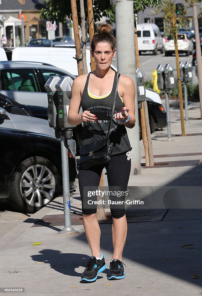 Celebrity Sightings In Los Angeles - March 13, 2015