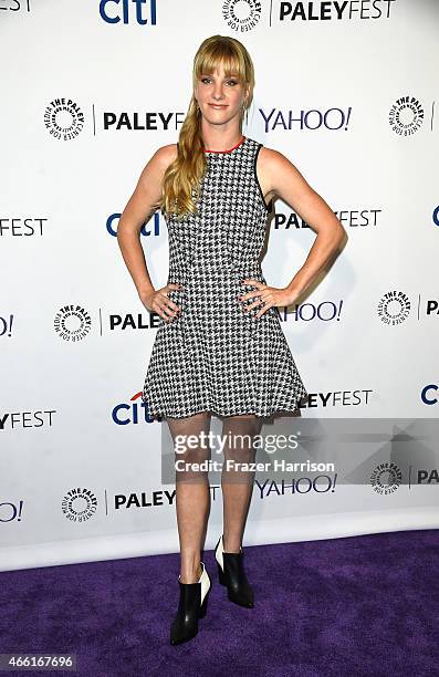 Actress Heather Morris arrives at The Paley Center For Media's 32nd Annual PALEYFEST LA - "Glee" at Dolby Theatre on March 13, 2015 in Hollywood,...