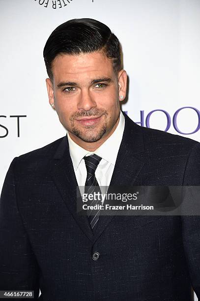 Actor Mark Salling arrives at The Paley Center For Media's 32nd Annual PALEYFEST LA - "Glee" at Dolby Theatre on March 13, 2015 in Hollywood,...