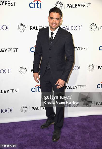 Actor Mark Salling arrives at The Paley Center For Media's 32nd Annual PALEYFEST LA - "Glee" at Dolby Theatre on March 13, 2015 in Hollywood,...