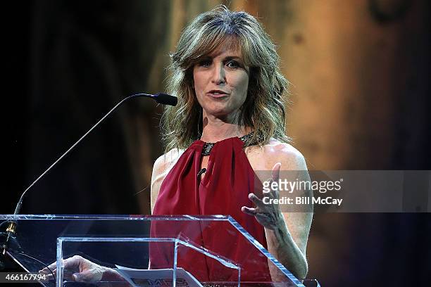 Suzy Colber attends the 78th Annual Maxwell Football Club Awards Gala Press Conference at the Tropicana Casino March 13, 2015 in Atlantic City, New...