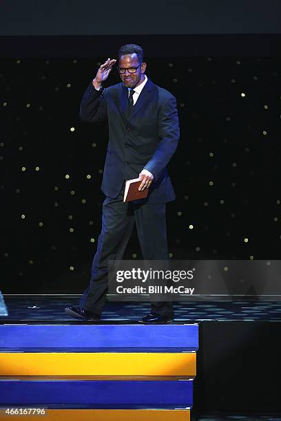 Andre Reed attends the 78th Annual Maxwell Football Club Awards Gala Press Conference at the Tropicana Casino March 13, 2015 in Atlantic City, New...