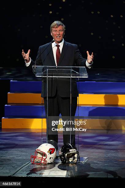 Leigh Steinberg winner of the Reds Bagnell Award for contribution to the game of Football attends the 78th Annual Maxwell Football Club Awards Gala...