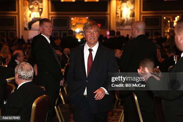 Leigh Steinberg winner of the Reds Bagnell Award for contribution to the game of Football attends the 78th Annual Maxwell Football Club Awards Gala...