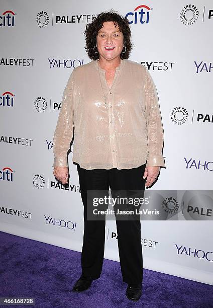 Actress Dot Marie Jones attends the "Glee" event at the 32nd annual PaleyFest at Dolby Theatre on March 13, 2015 in Hollywood, California.