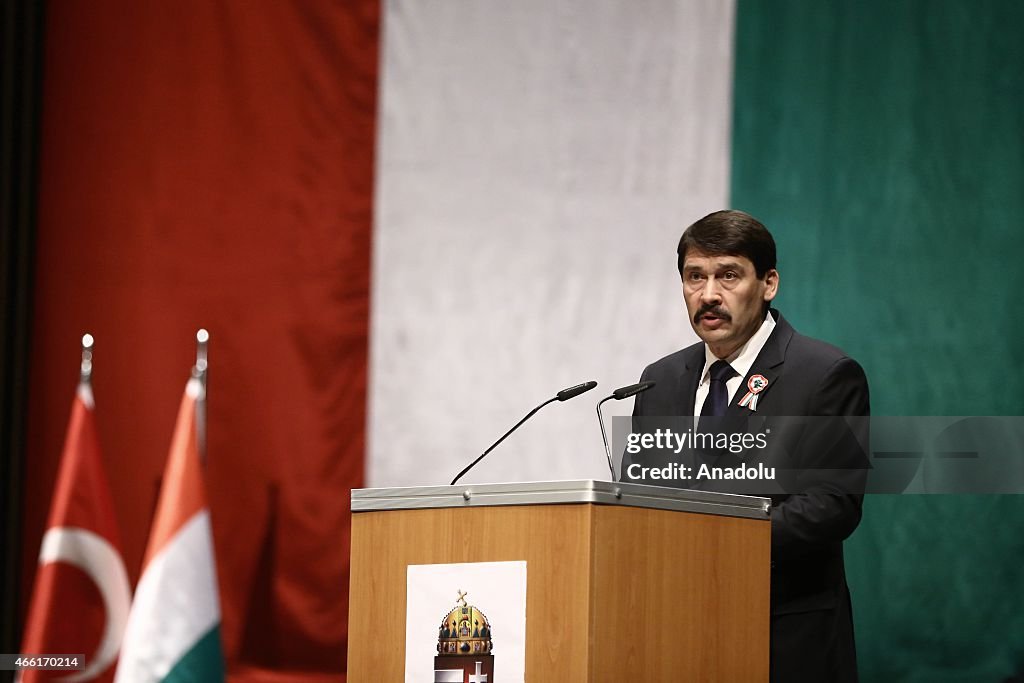 Hungarian National Day reception in Istanbul