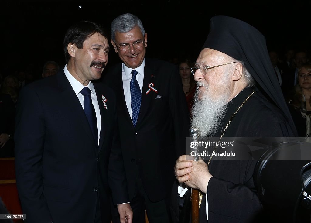 Hungarian National Day reception in Istanbul