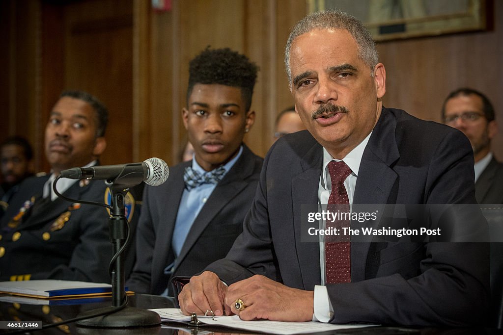 Attorney General Eric Holder...