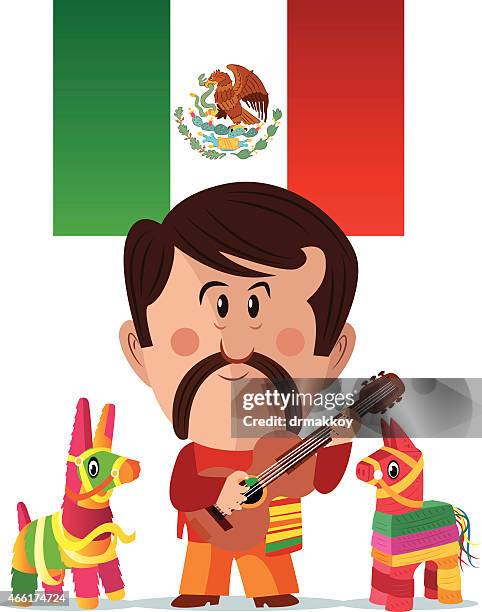 mexican culture - los cabos stock illustrations