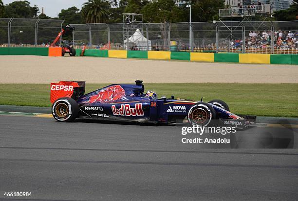 Dutch Max Verstappen from the Scuderia Toro Rosso team during the Qualifying session at the Rolex Australian Formula 1 Grand Prix, Albert Park,...