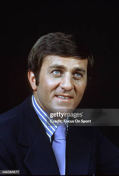 Football analyst Don Meredith in this portrait circa 1971. Meredith played quarterback in the NFL for the Dallas Cowboys from 1960-68.