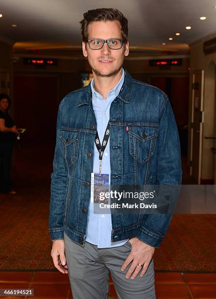 Director Gavin Kelly attends a screening of the film "Chu and Blossom" the 29th Santa Barbara International Film Festival on January 31, 2014 in...