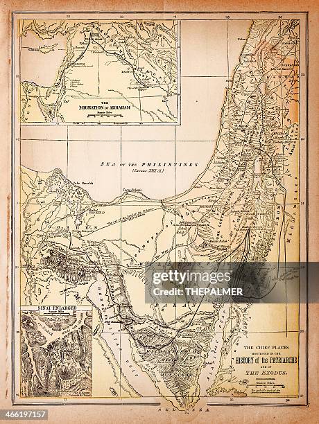Israel First Map Maps Of Ancient Israel Photos and Premium High Res Pictures - Getty Images