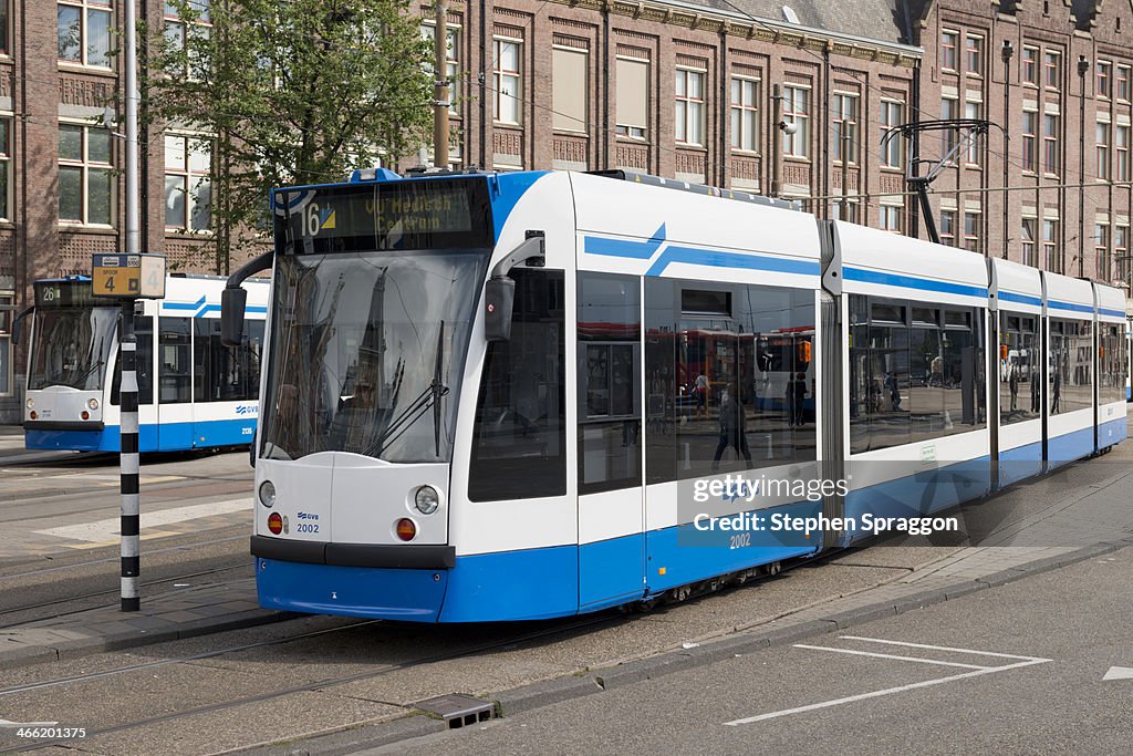Tram, Amsterdam