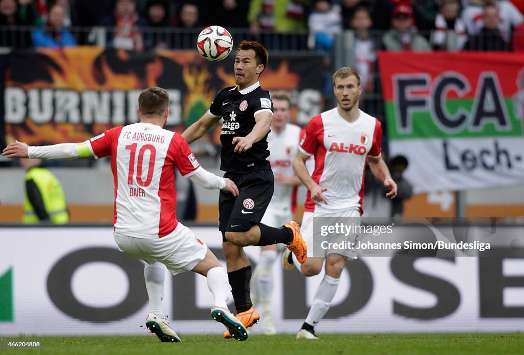 FC Augsburg v 1. FSV Mainz 05 - Bundesliga For DFL