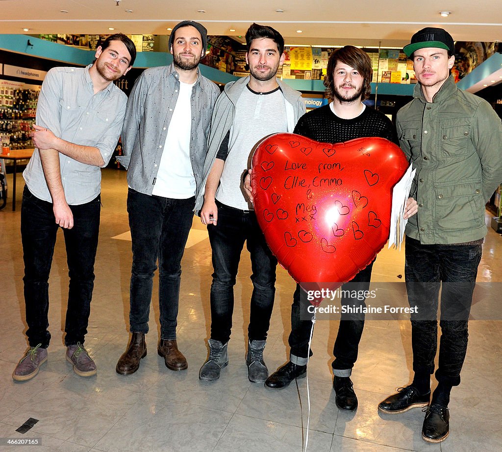 You Me At Six Perform At HMV Leeds