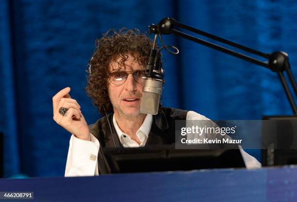 Howard Stern attends "Howard Stern's Birthday Bash" presented by SiriusXM, produced by Howard Stern Productions at Hammerstein Ballroom on January...