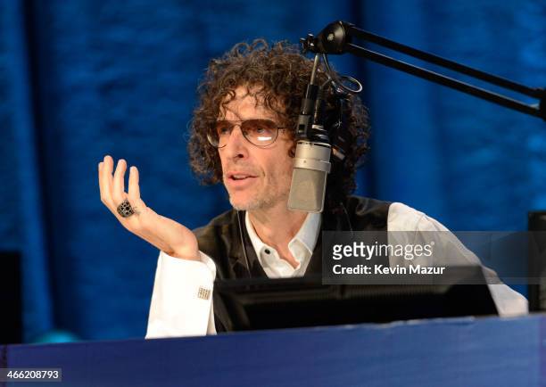 Howard Stern attends "Howard Stern's Birthday Bash" presented by SiriusXM, produced by Howard Stern Productions at Hammerstein Ballroom on January...